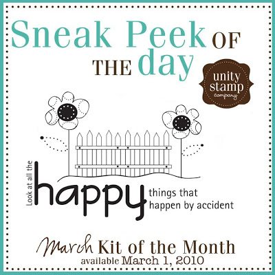 …a couple little sneakie peeks – MARCH Kit of the Month