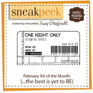 Sneak Peek February Kit of the Month – One Night Only