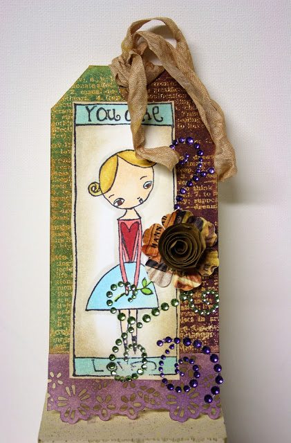 You Are Loved.. Mixed Media Sunday