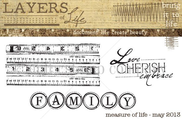 Layers of LIFE – New Monthly Membership AT Unity Stamp Company!