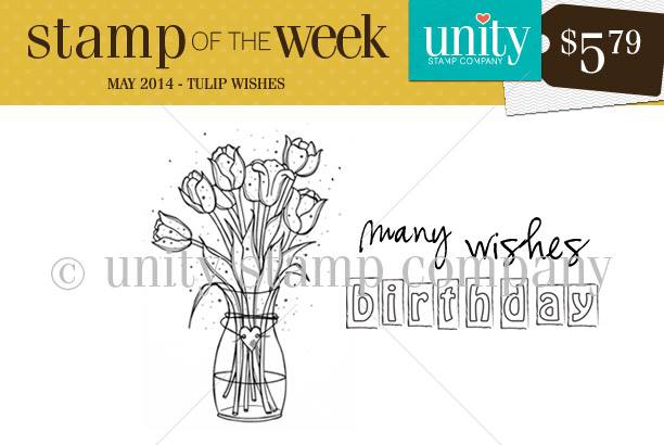 Stamp of the Week- Tulip Wishes