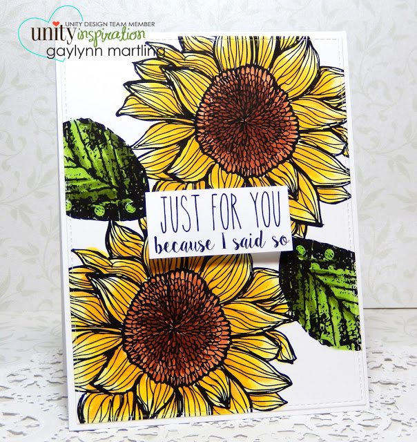 Sunflowers for DT Tuesday & Pick of the Week