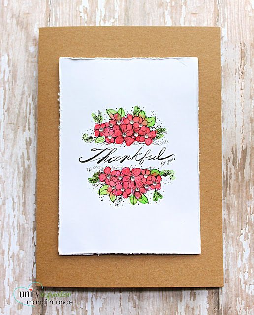 Stamp of the Week – Flourish of Thanks