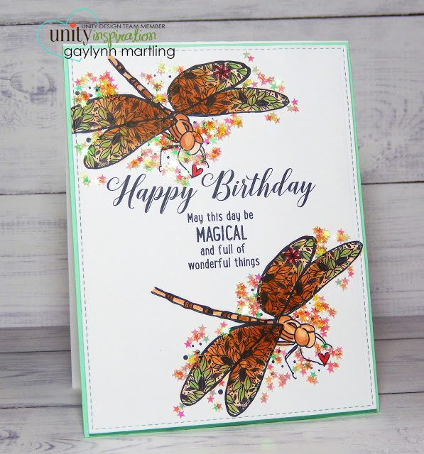Birthday Dragonflies ~ DT Tuesday & Pick Of The Week