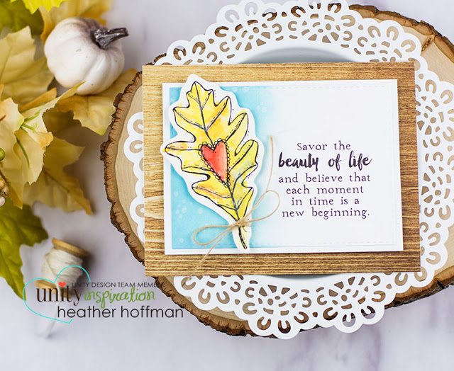 KOTM Monday – Fall Leaf Cards with video