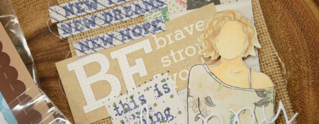 Using Stamps to Create an Up-cycled, Inspirational Decor Piece