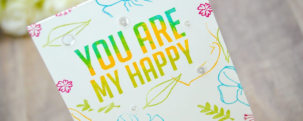 Color Combos with Crystal | In My Garden | You are my Happy