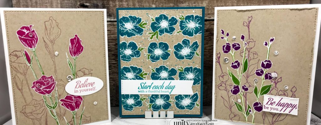 Easy stamping, embossing, and coloring for beautiful quick and simple cards.