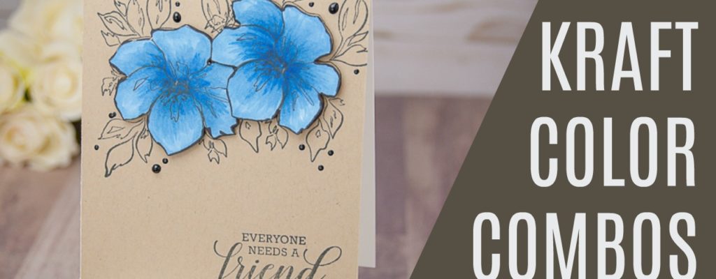 Kraft with a Focus | Wild Florals | Color Combos with Crystal