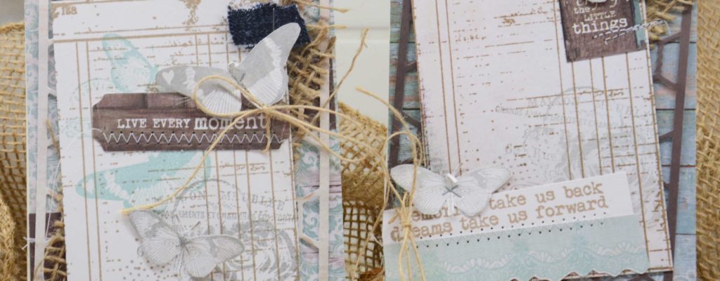 Mixed Media cards… yes you can