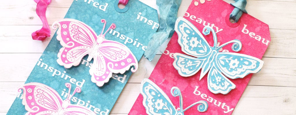 Inspirational Butterfly Tags