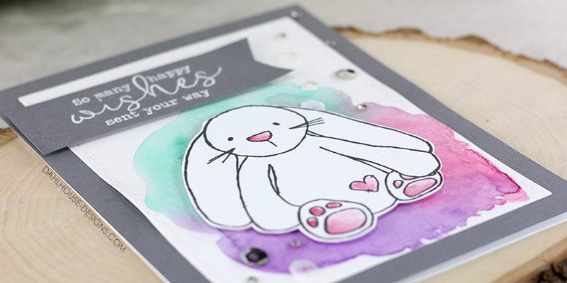 Bunny Keep You Forever Birthday Card