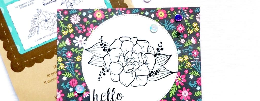 Quick Card – Patterned Paper Is The Star