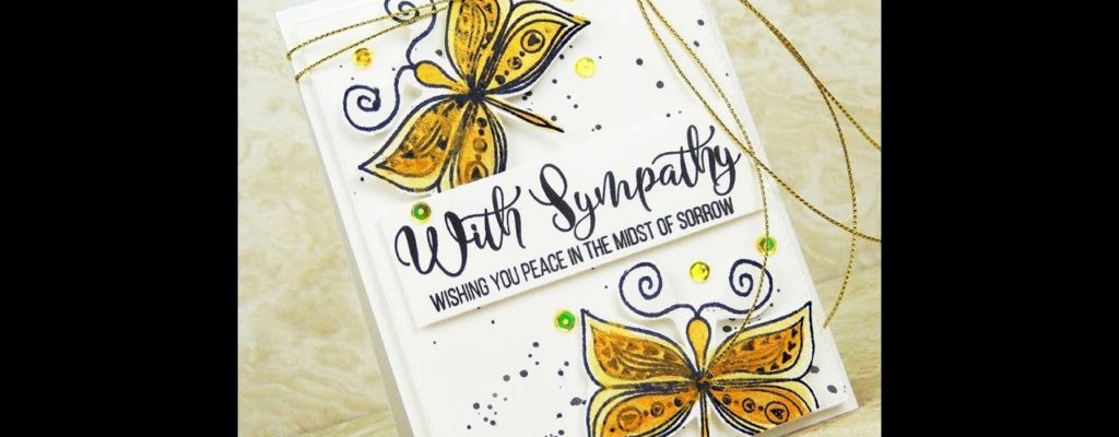Unity Quick Tip: Golden Watercolor Butterfly Card