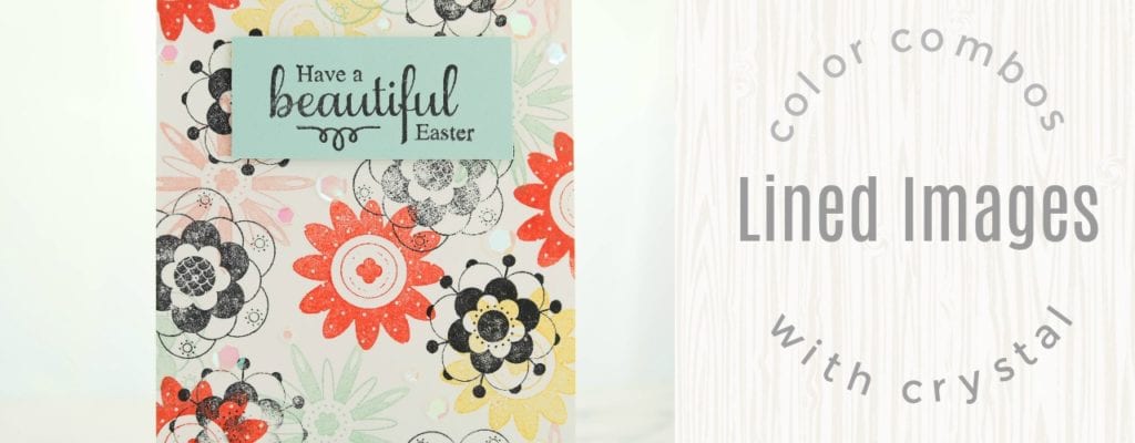 Crazy for Daisies | Easter Spring Card | Color Combos with Crystal