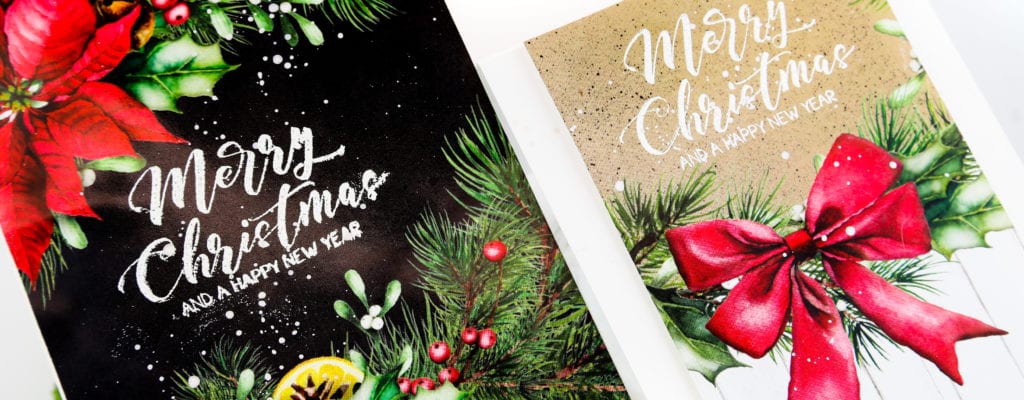 The Easiest Christmas Cards Ever | Color Combos with Crystal