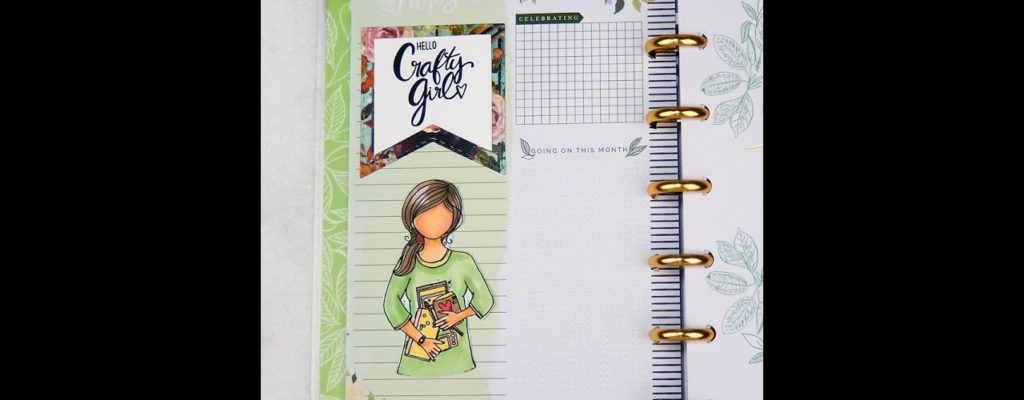 Unity Quick Tip: Crafty Girl Planner Layout with Copic Markers