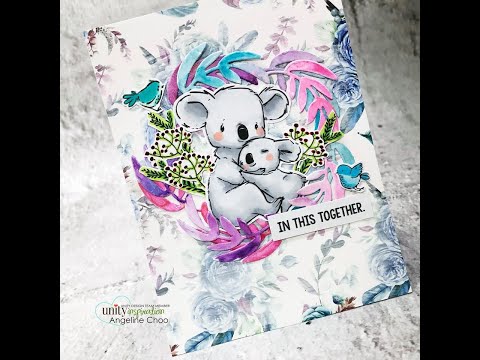 Unity Quick Tip: Layered Wreath Koala Card