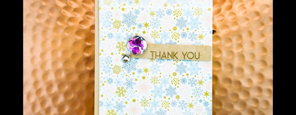Unity Quick Tip: Quick and Easy Thank You Cards with January 2020 Whit-Kit