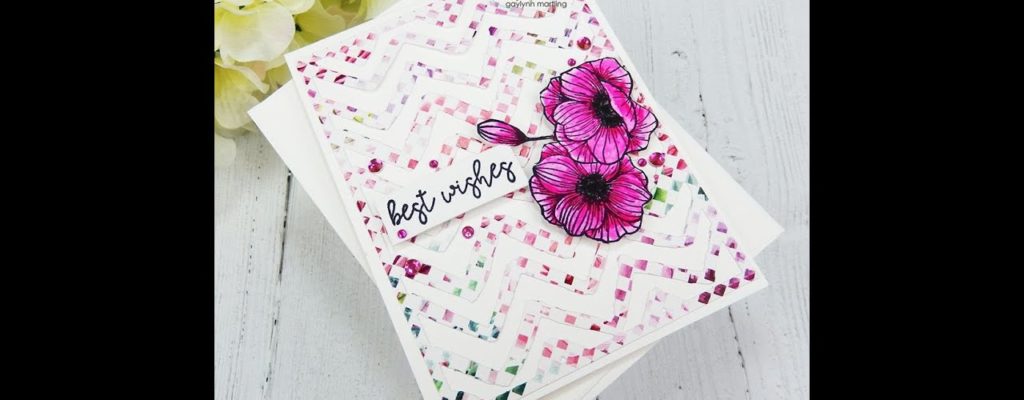 Unity Quick Tip: Watercolor Poppies + Pattern Chevron Overlay