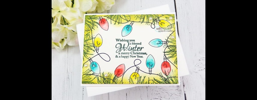 Unity Quick Tip: Vintage Style Christmas Bulbs & Foliage Card