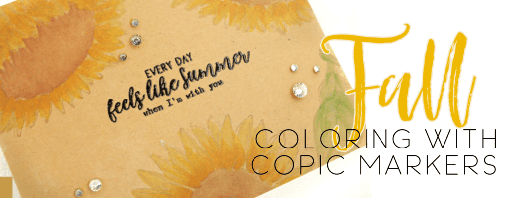 Perfect for Fall | Coloring on Kraft with Copic Markers