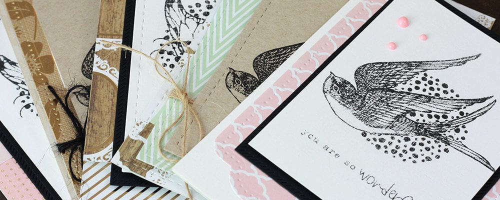 Five Easy and Pretty Card Layouts | Wonderful and Simple Things