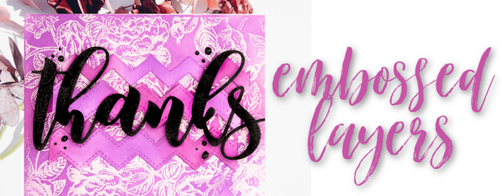 Background Embossed Layers | Color Combos with Crystal | October 2020