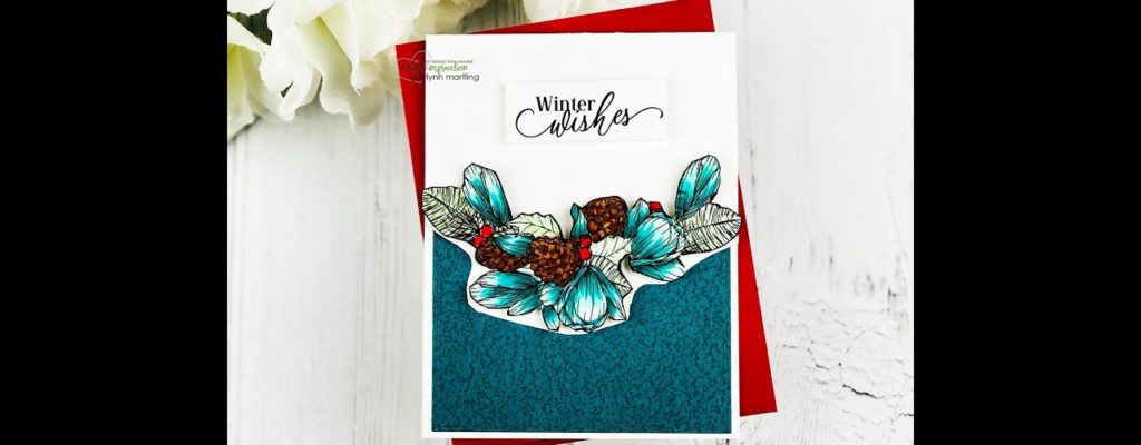 Unity Quick Tip: Cut-a-Way Winter Floral Card