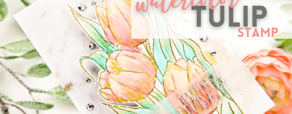 Watercolor Tulips | Spring Color Combos with Crystal