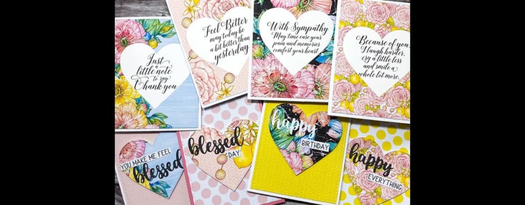 Unity Quick Tip: Lemon & Rose Card Set with Pattern Papers