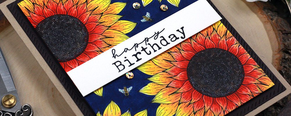 Sunflower Wishes Fall Birthday Card