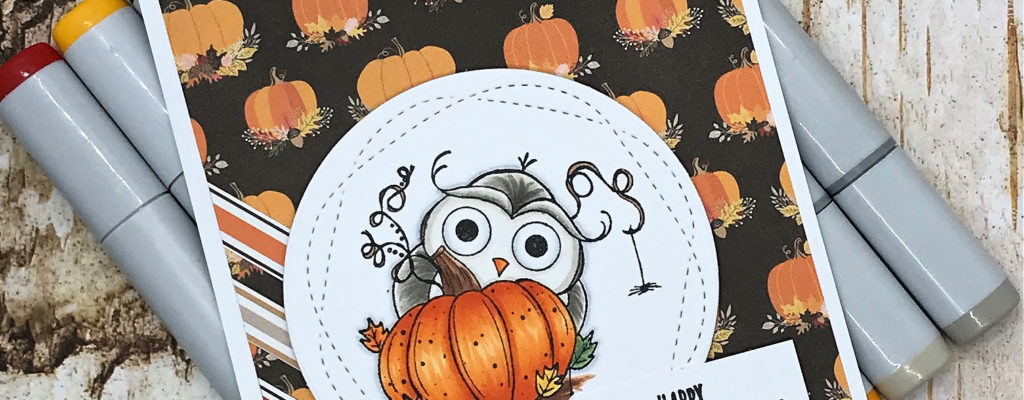 All Things Halloween Challenge ~ Using Fall Stamps