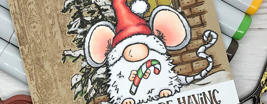 Cozy Winter Mouse Gnome ~ December Sketch Challenge