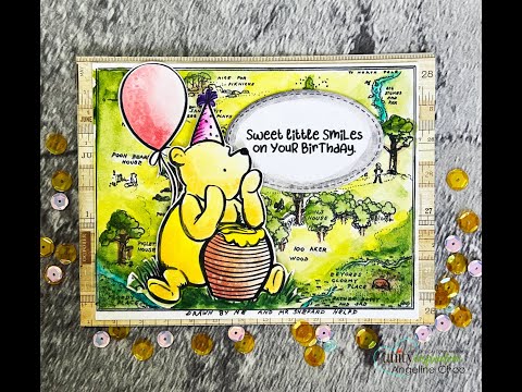 Unity Quick Tip: Watercolor Winnie the Pooh Birthday Card