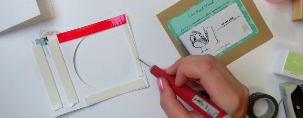 Stamping Inside & Outside of Cards