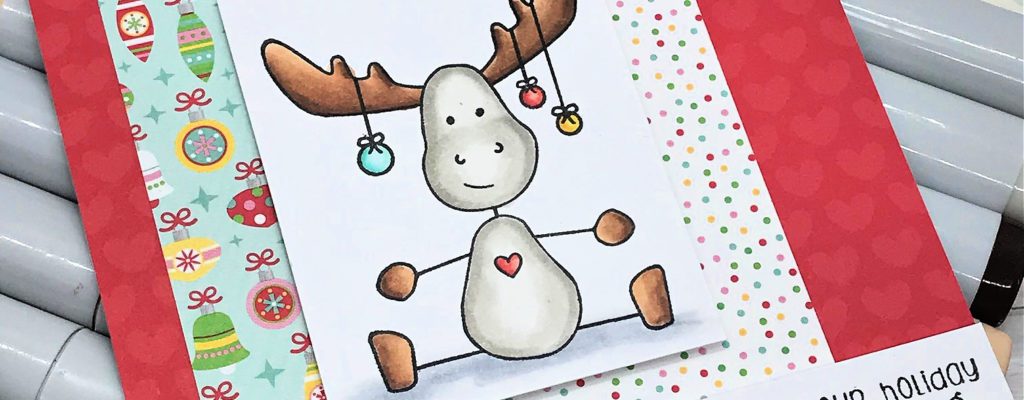 A{moose}ing Holiday Card ~ October Sketch Challenge