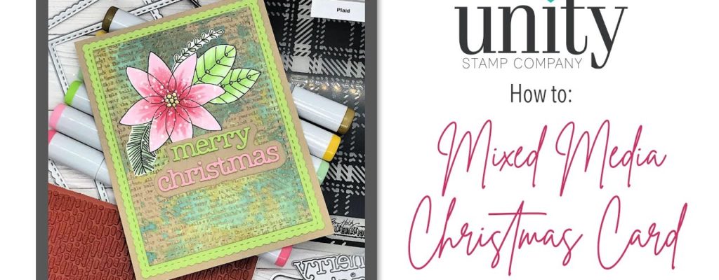 Unity Quick Tip: Mixed Media Christmas Card