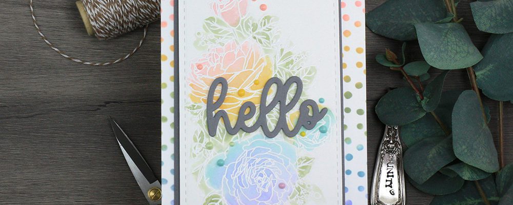 Rainbow Watercolor Flowers Made Easy