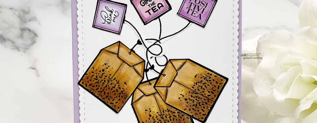 Layered Tea Bag Card ~ Tea Lovers
