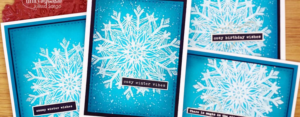Colossal Snowflake Card Series