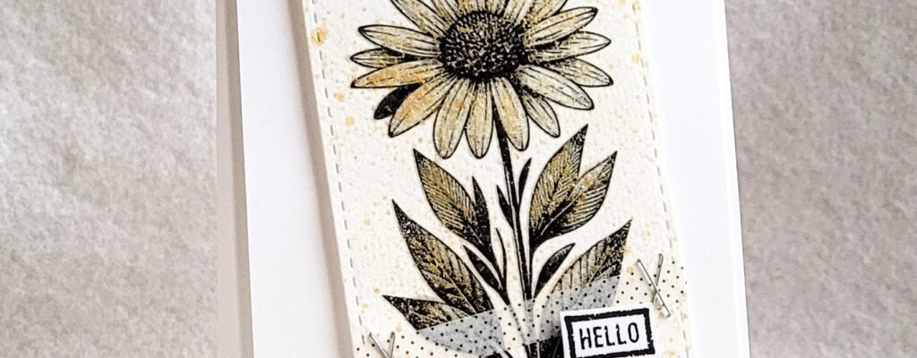 Hello Flower Card- December 2023 Kit of the Month