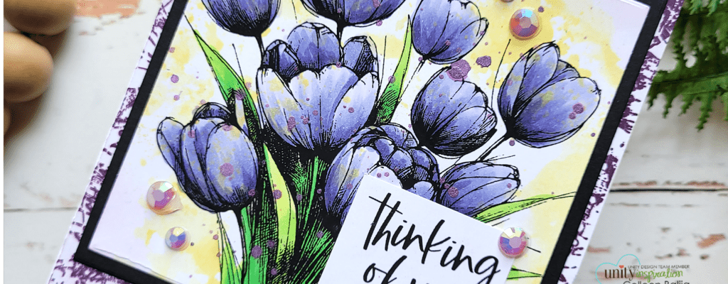 Thinking of You Spring Floral Card