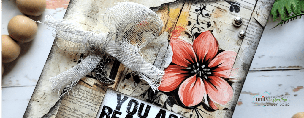 Grit & Grace – Creating a Collage using Patterned Paper
